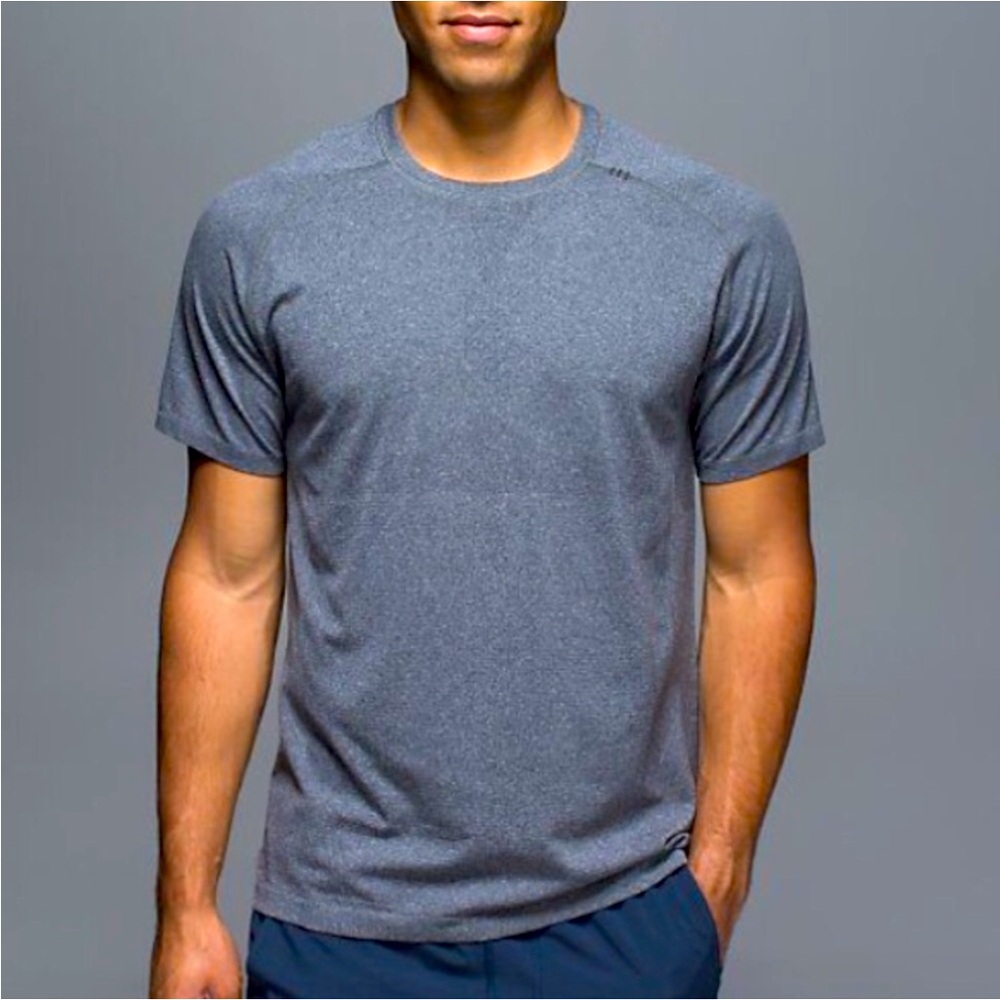 lululemon blue swiftly short sleeve tee‎ men Size. XL